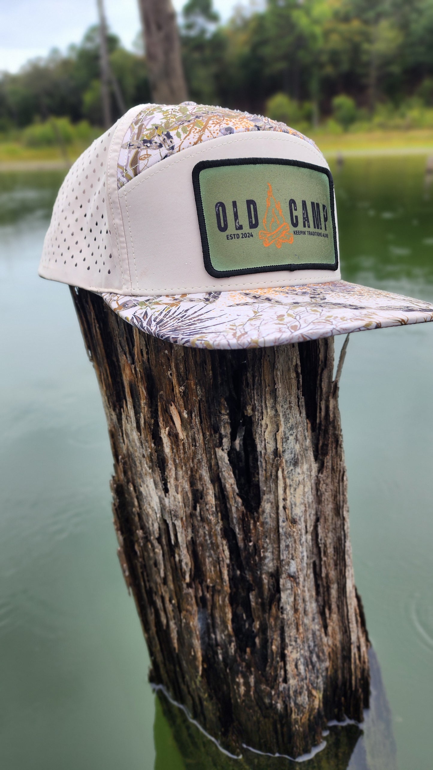 Old Camp🏕 Waterproof Snapback