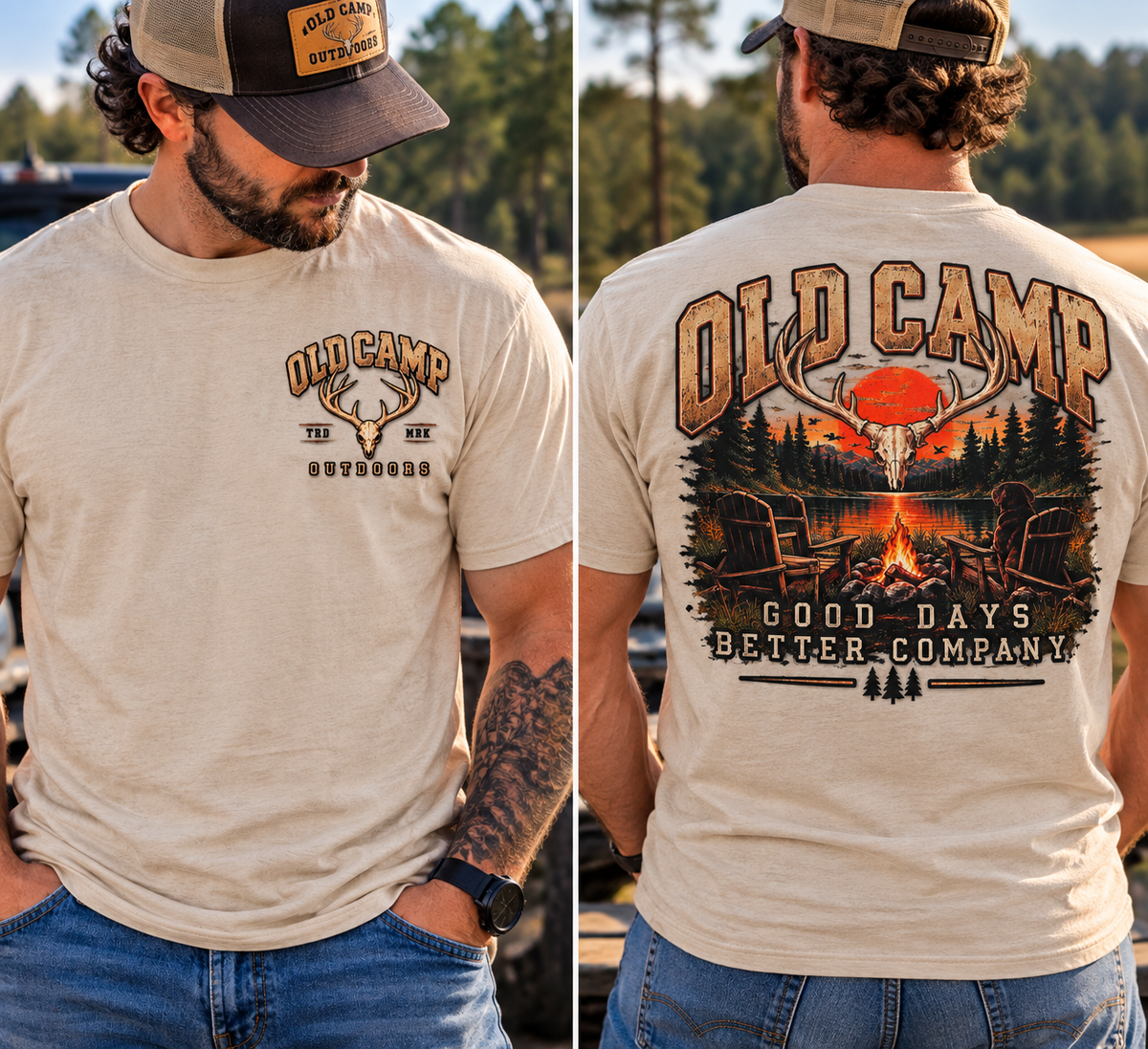 Old Camp Good Days Better Company Unisex T-Shirt