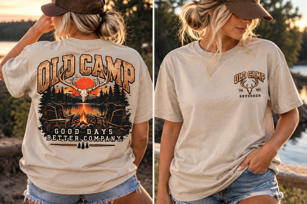 Old Camp Good Days Better Company Unisex T-Shirt