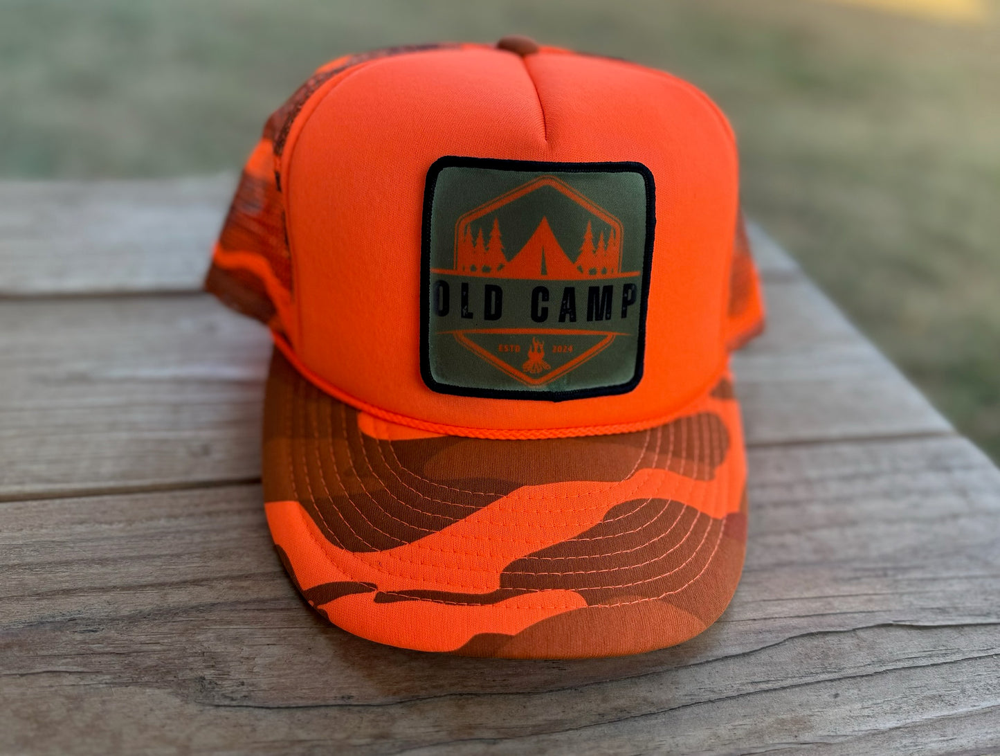 Hunter Orange Trucker Hat