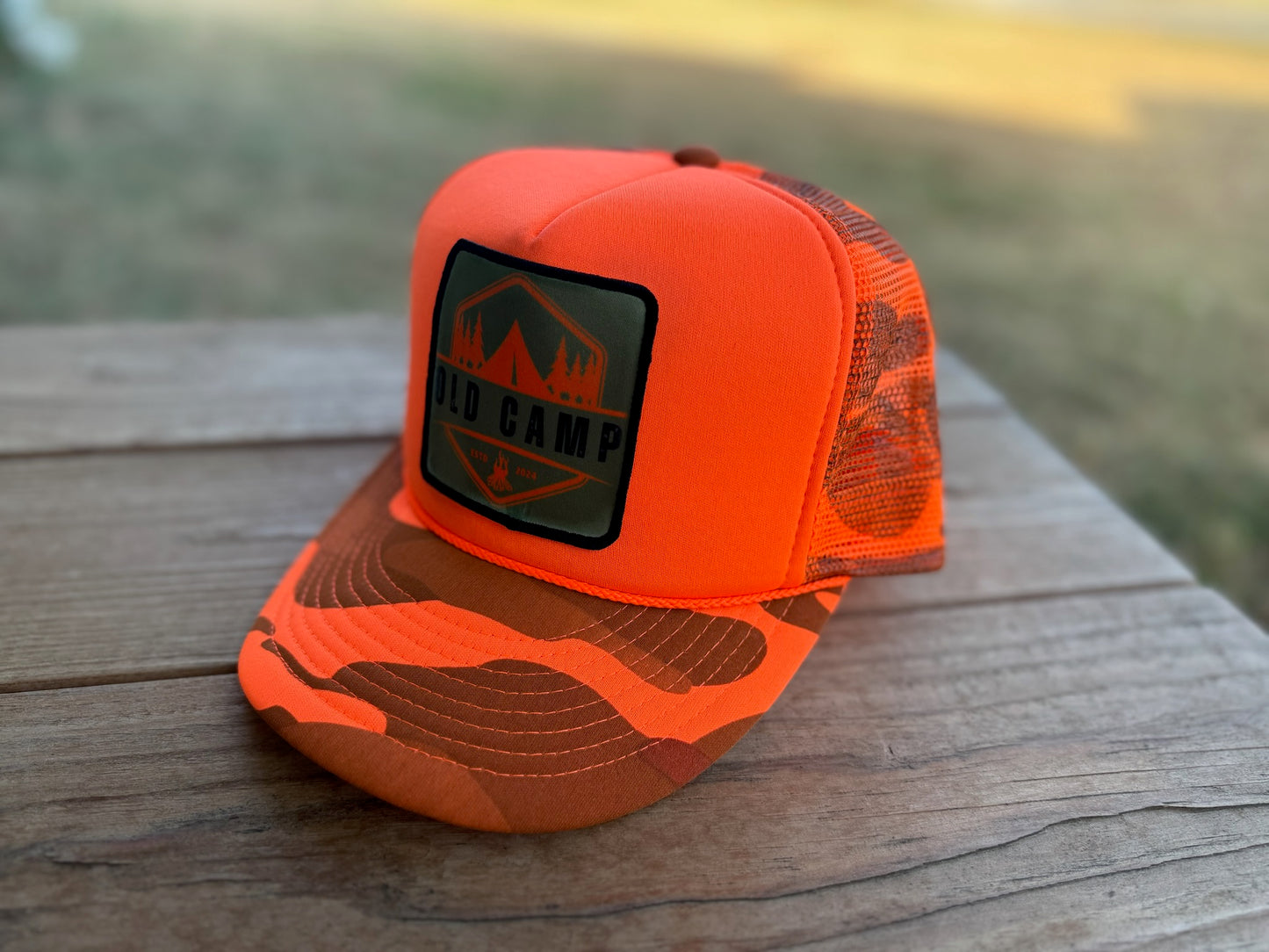 Hunter Orange Trucker Hat