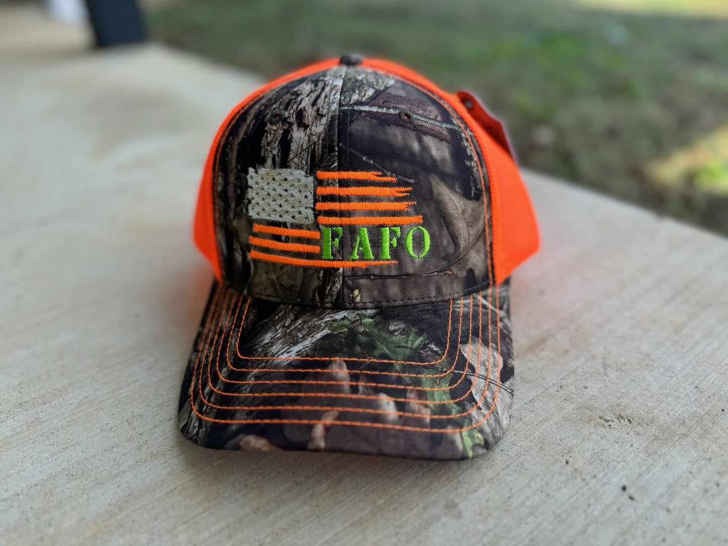 FAFO Camo Snapback