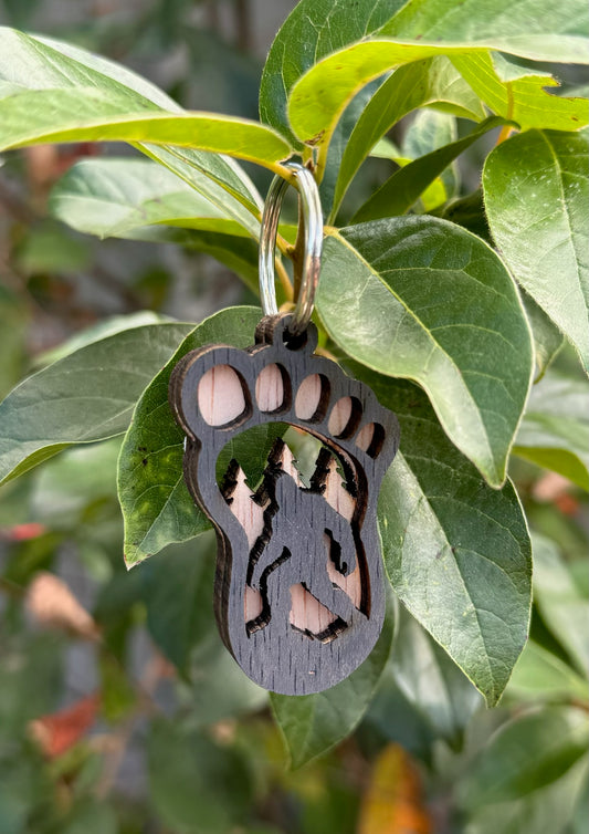 Bigfoot 3D Keychain