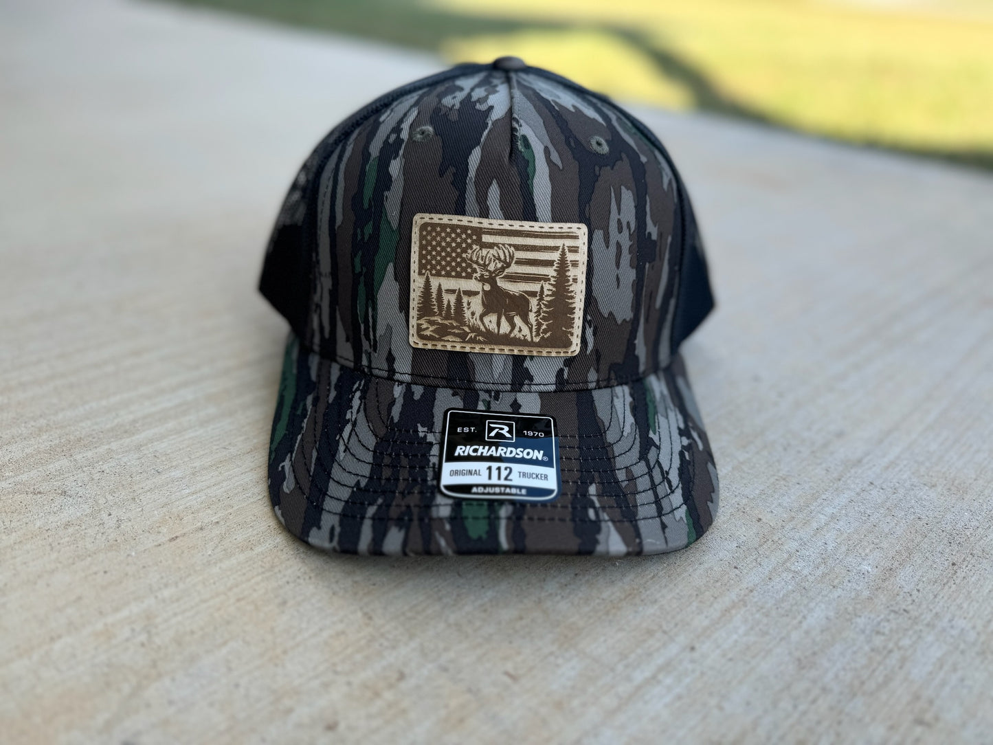 American Buck (Camo Snapback Hat)