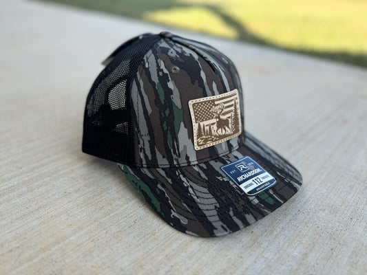 American Buck (Camo Snapback Hat)